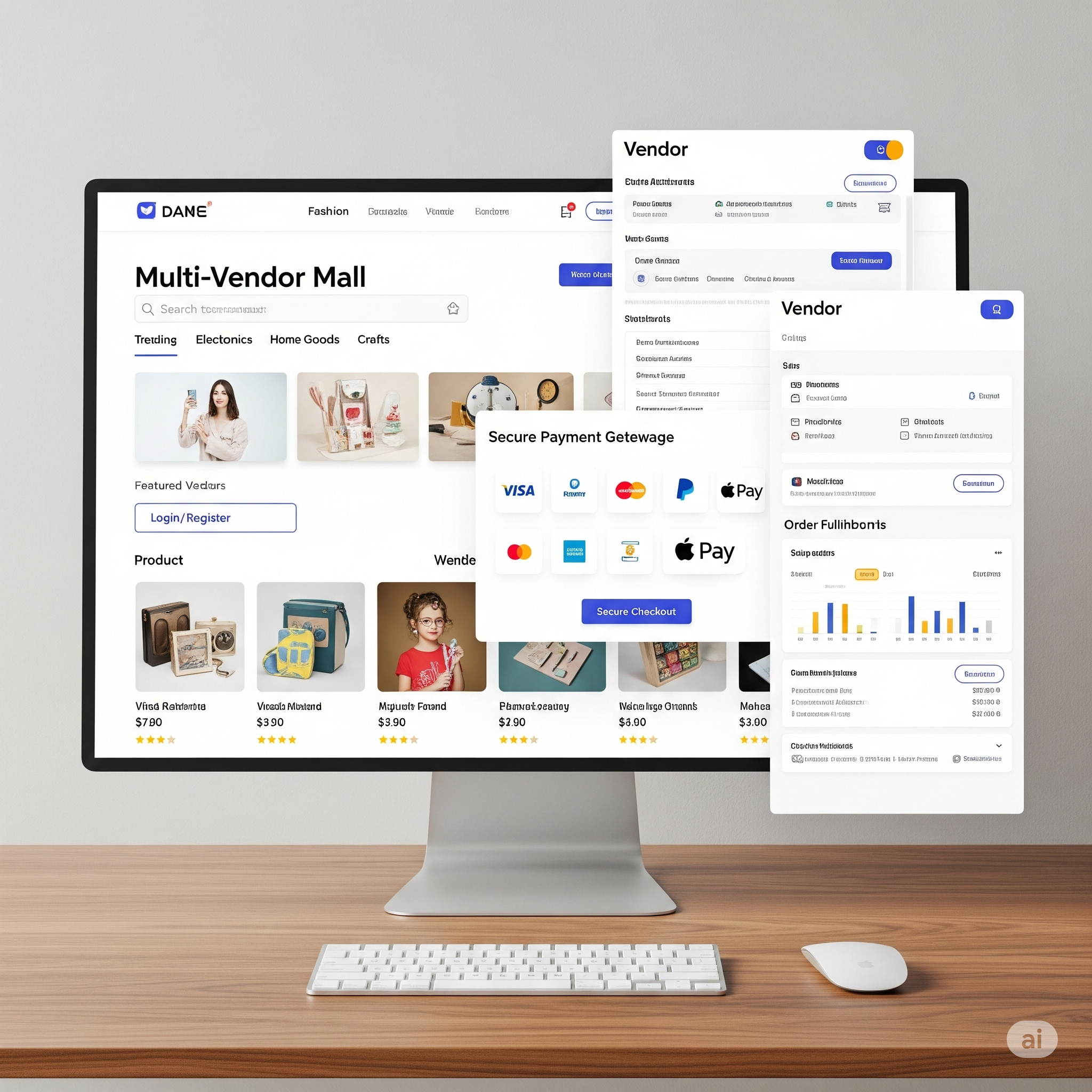 Sample Mall Website